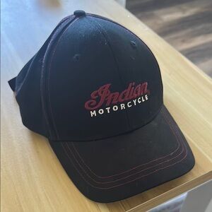 Indian Motorcycle adjustable Black Cap